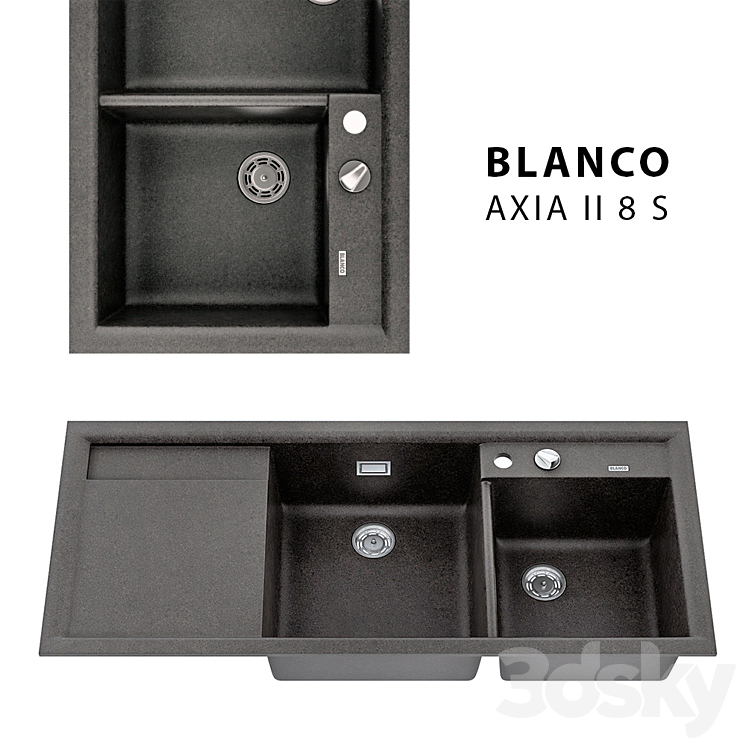 BLANCO AXIA II 8 S_（model:457486）blanco,axia,washing