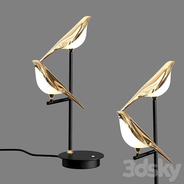 Poppins Humming Bird Lamp_（model:4983094）