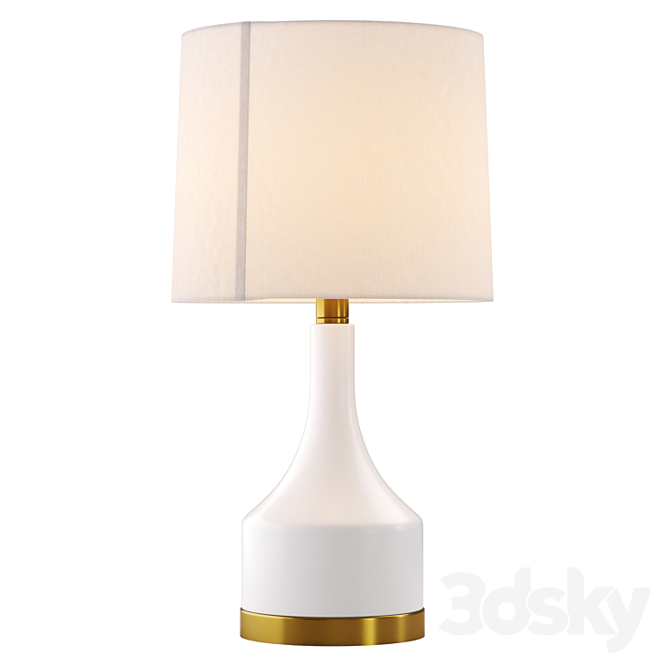 Garda Decor 22-88456 Table Lamp_（model:5772533）garda,decor,table,lamp,ceramics,metal,lampshade,linen