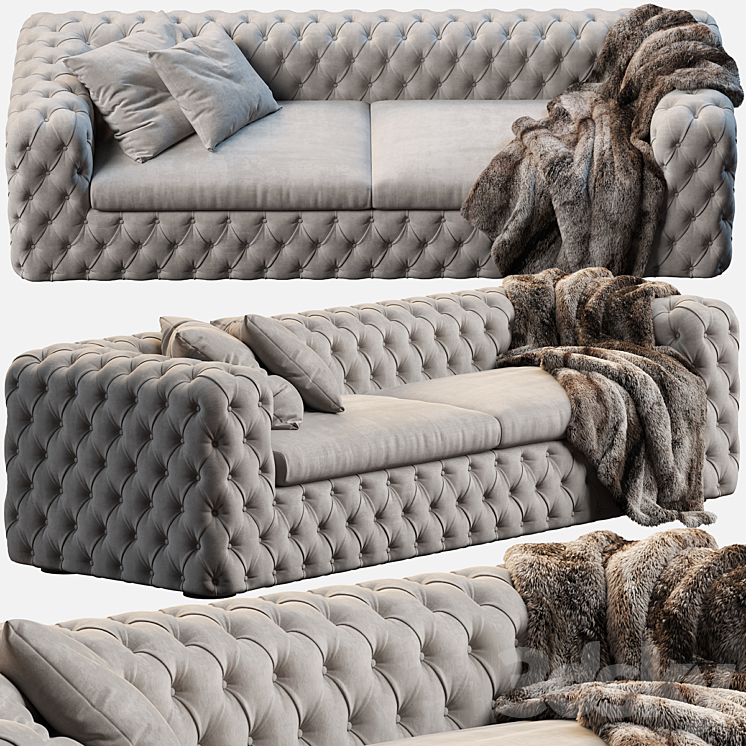 Chelsea sofa DV HOME COLLECTION_（model:2933345）neoclassic,dv home collection,dvhomecollection,fur,skin,classical,classic,sofa,qu