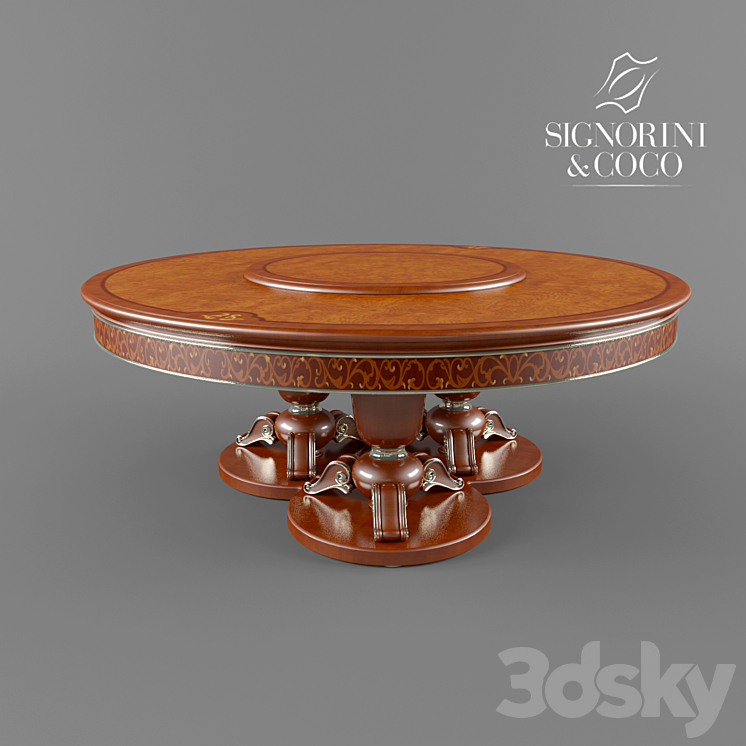 Round dining table, Signorini &amp; Coco Bellagio_（model:203745）round,dining,signoriniu0026coco,bellagio